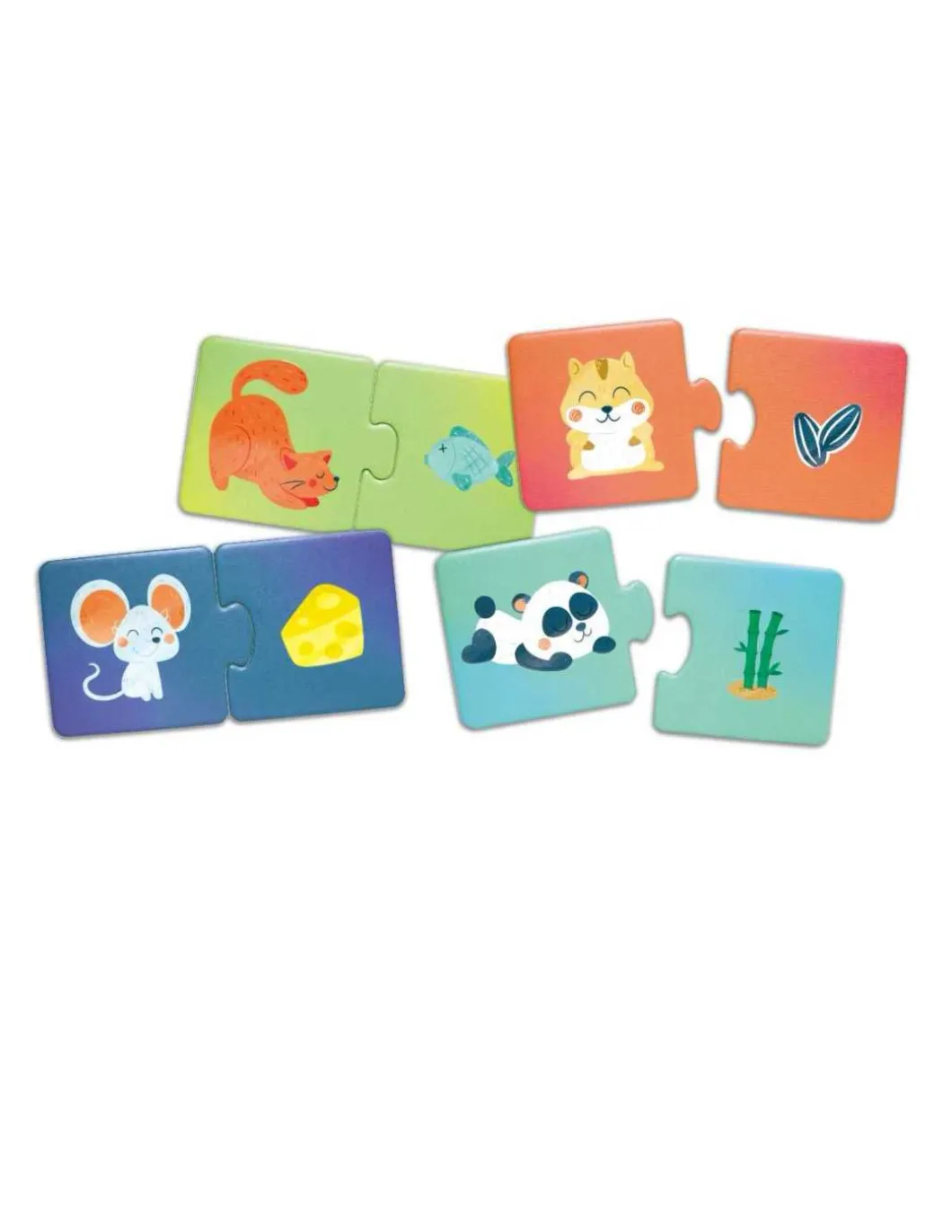 Puzzles Qui mange quoi ? - Hape
