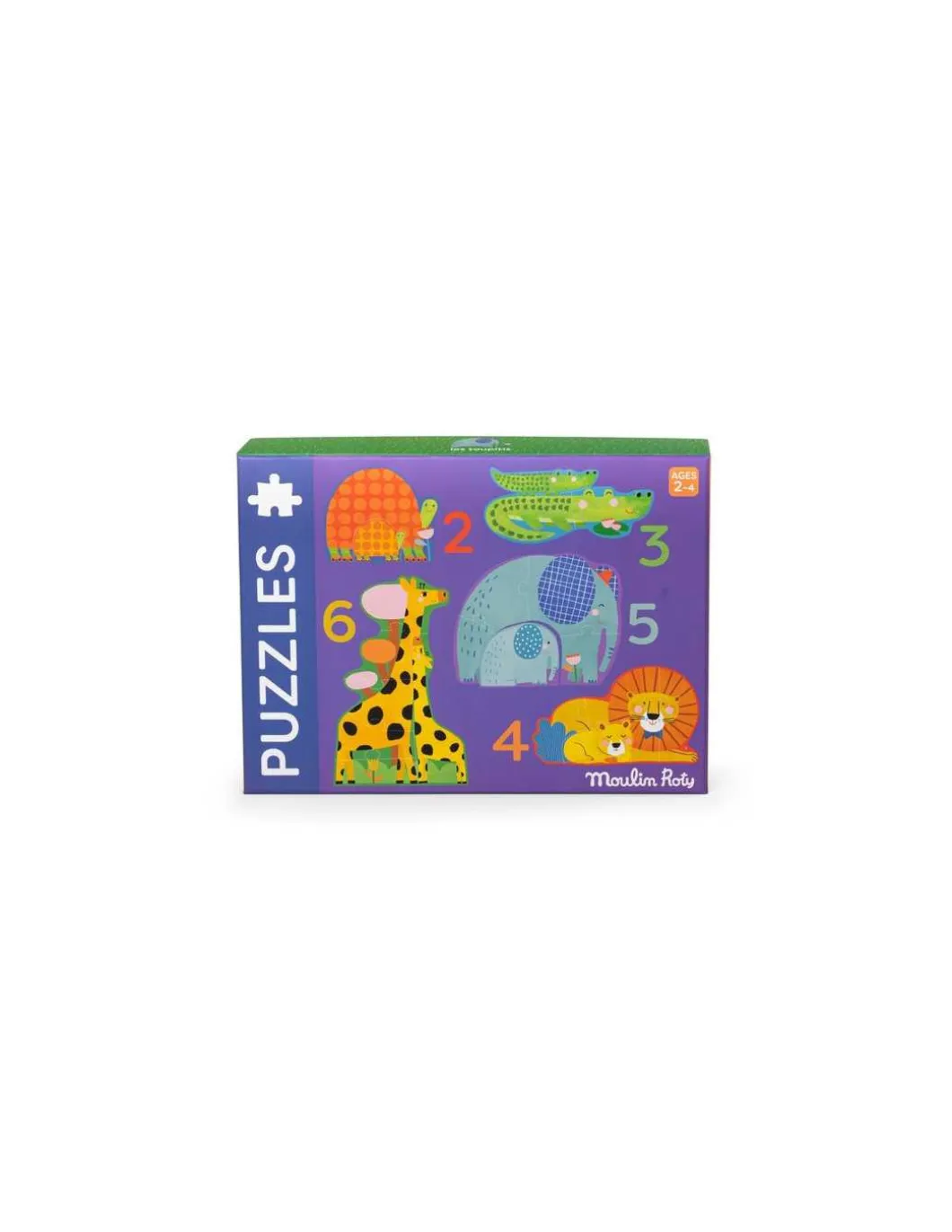 Puzzles évolutifs animaux Les Toupitis - Moulin Roty
