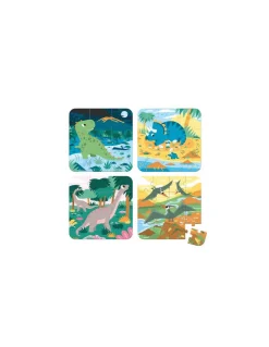 Puzzles évolutifs dinosaures - Janod