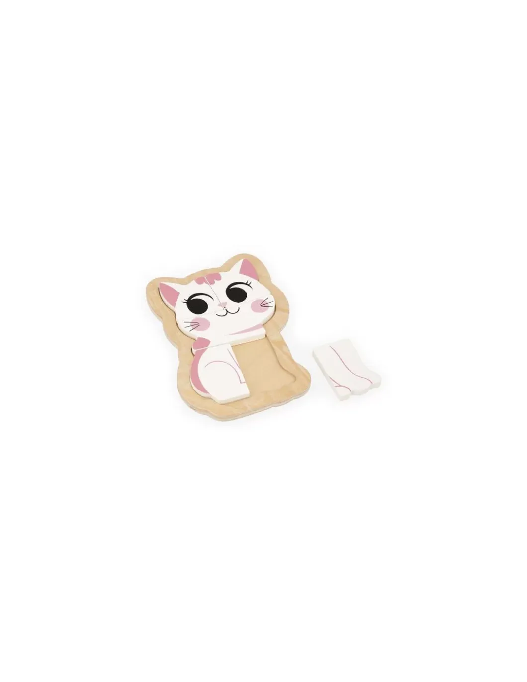 Puzzles évolutifs en bois Animaux domestiques - Janod