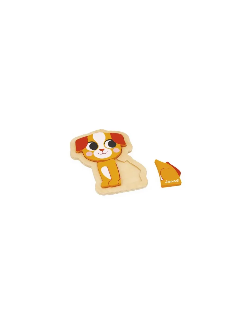 Puzzles évolutifs en bois Animaux domestiques - Janod