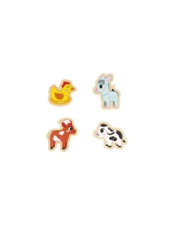 Puzzles évolutifs en bois Ferme - Janod