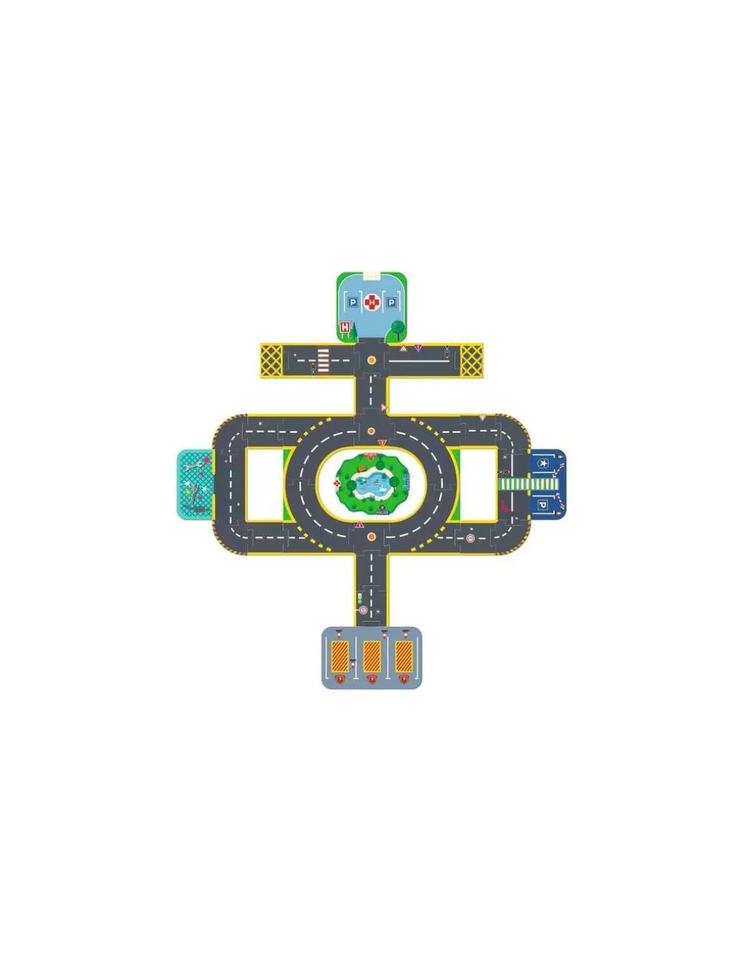 Puzzle'Up géant Ville - Djeco