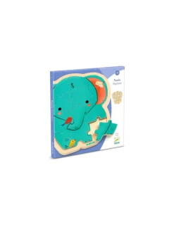 Puzzlo Éléphant - Djeco