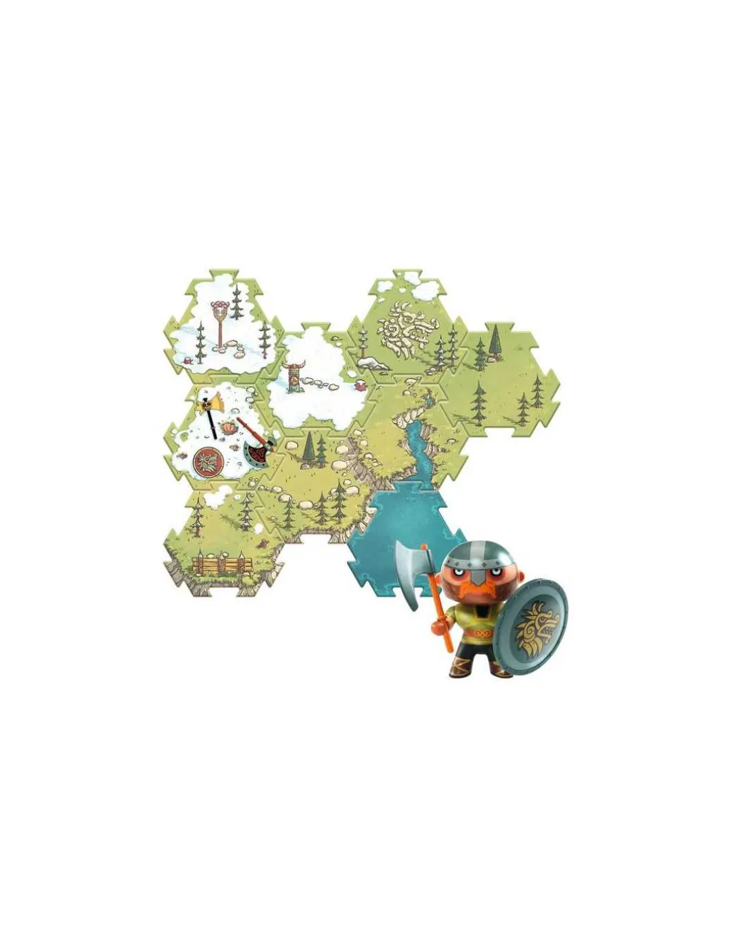 Puzzl'Up Alric Barbarious 15 pièces - Djeco