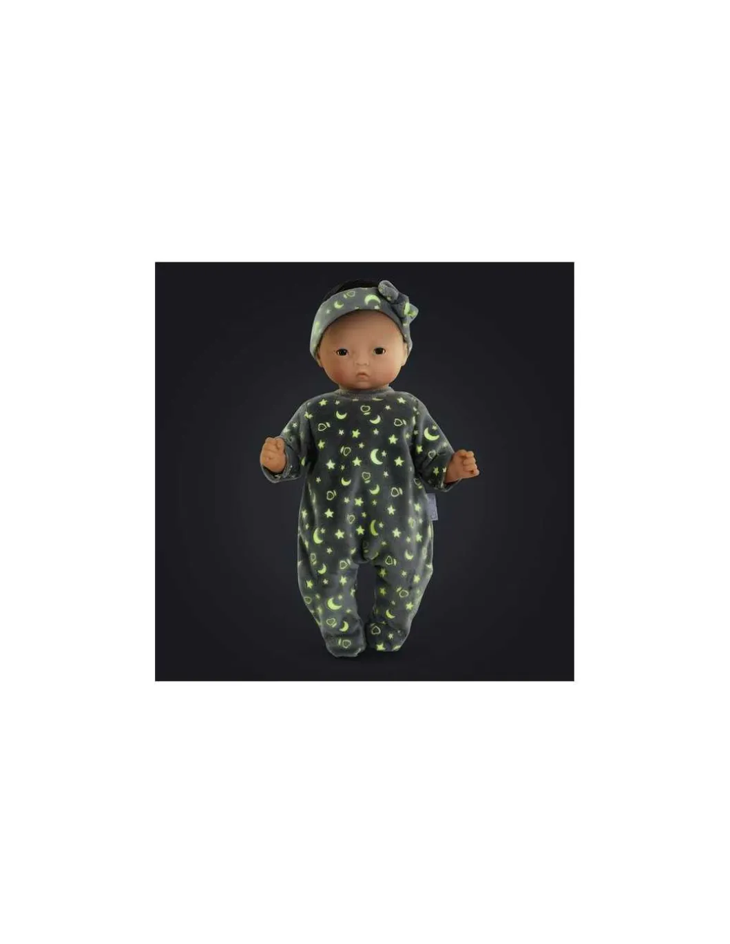 Pyjama Brille dans la nuit et bandeau pour poupée - Corolle