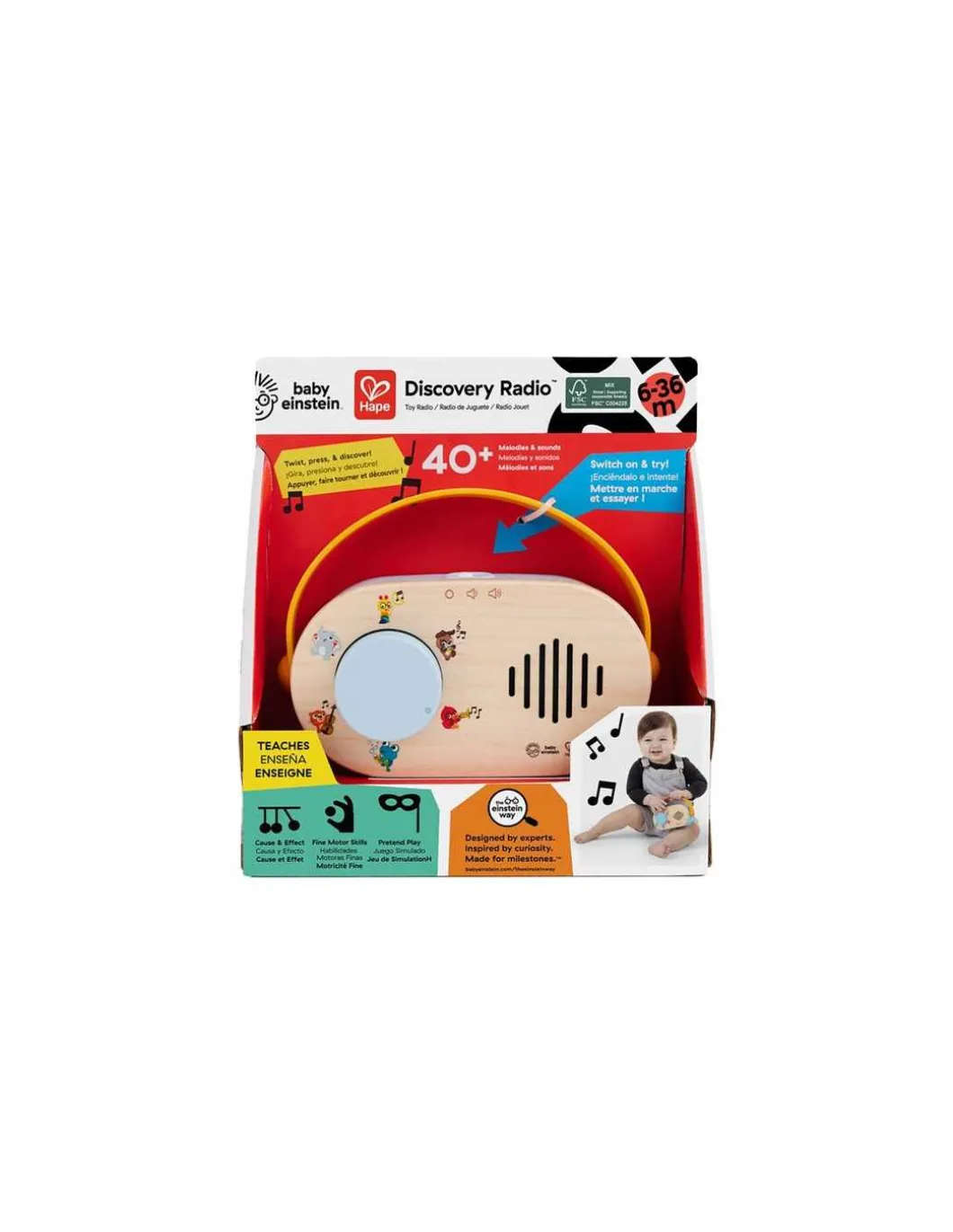Radio Magic Touch Baby Einstein - Hape