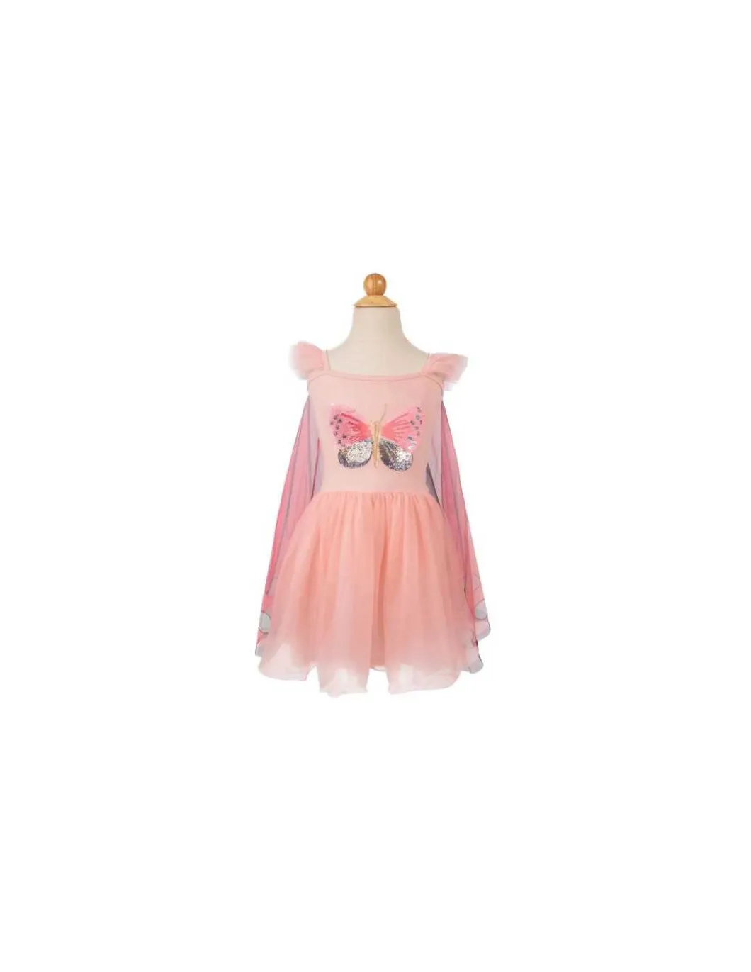Robe de papillon sequins avec ailes 5-6 ans - Great Pretenders