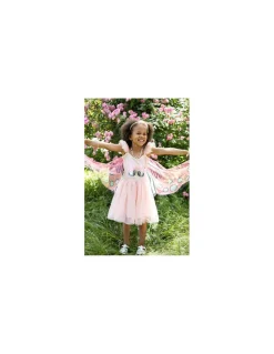 Robe de papillon sequins avec ailes 5-6 ans - Great Pretenders