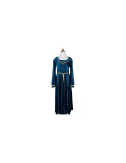 Robe reine Guenièvre turquoise 4-6 ans - Great Pretenders
