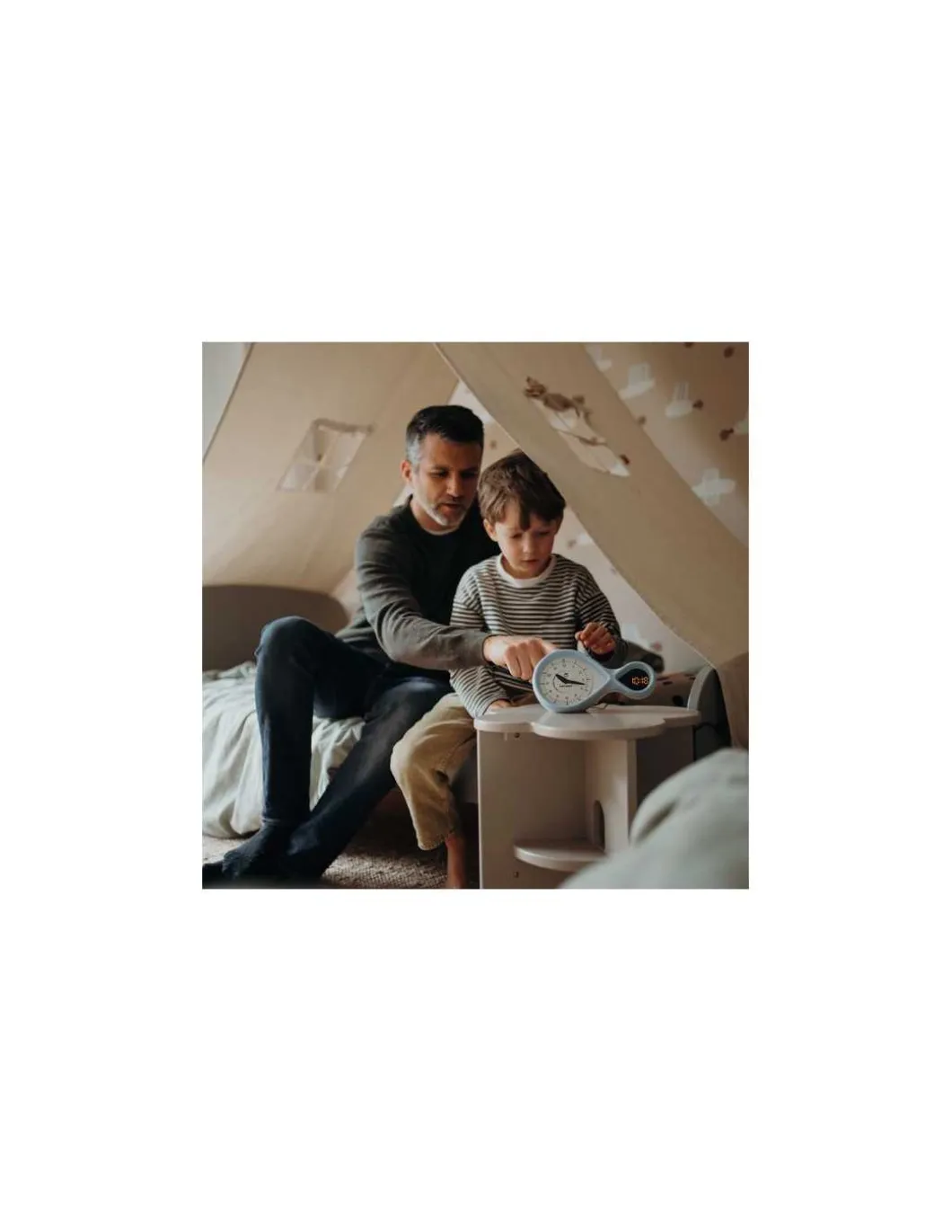 Réveil Kidyalarm bleu - Kidywolf