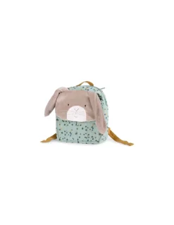 Sac à dos lapin sauge Trois Petits Lapins - Moulin Roty