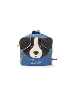 Sac à dos Puce bleu Puce & Pilou - Moulin Roty