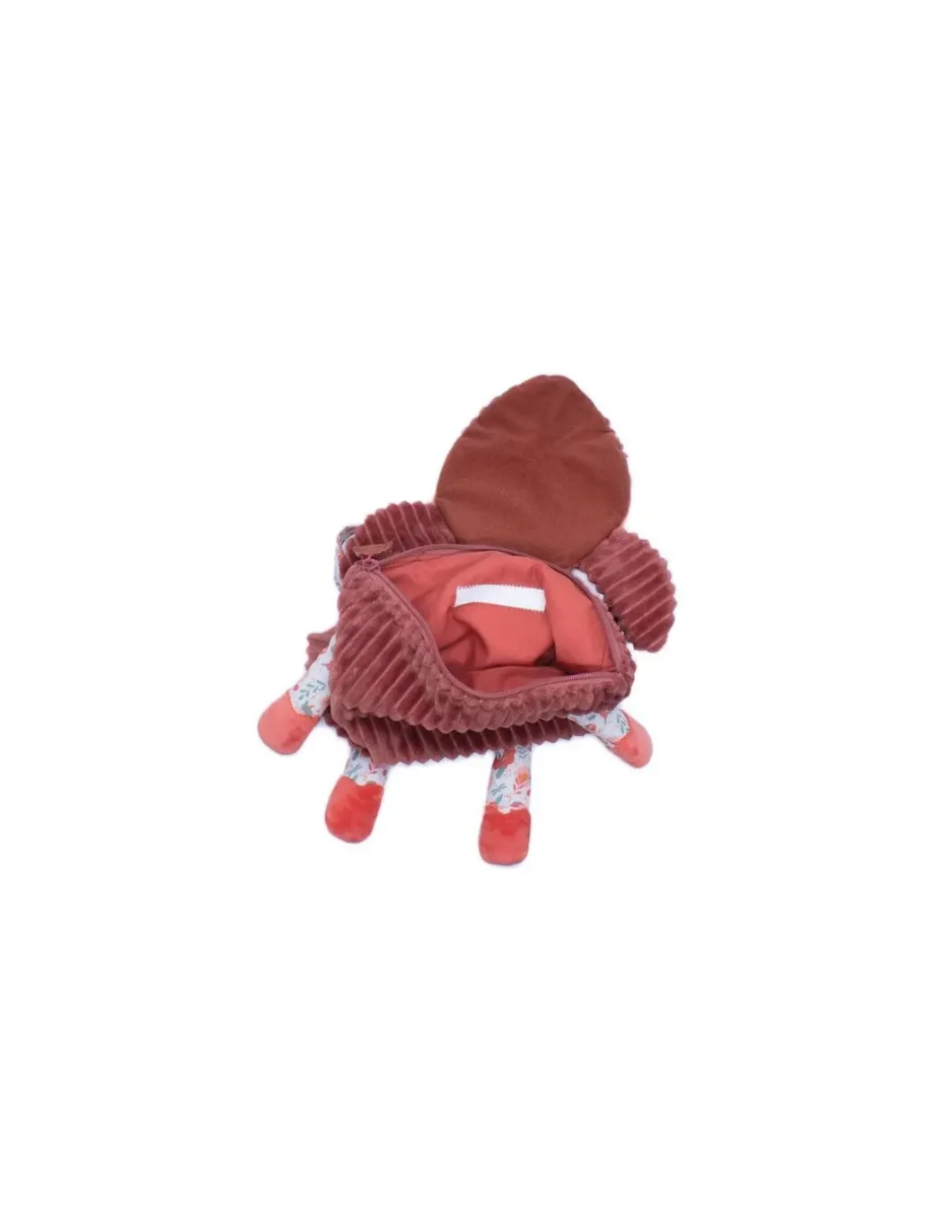Sac à dos velours Melimelos la biche - Les Déglingos