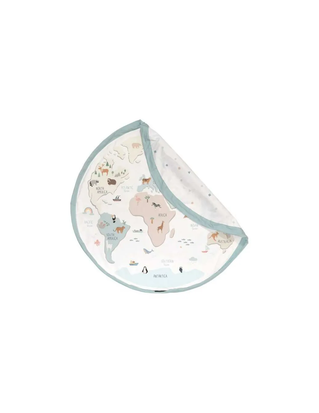 Sac à jouets worldmap colors - PlayandGo