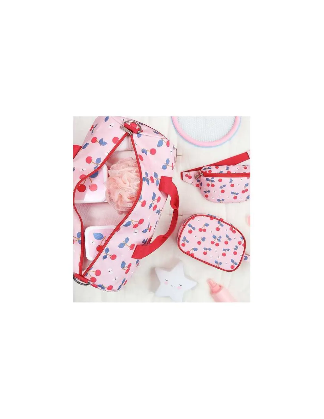Sac de voyage Cerises - A Little Lovely Company