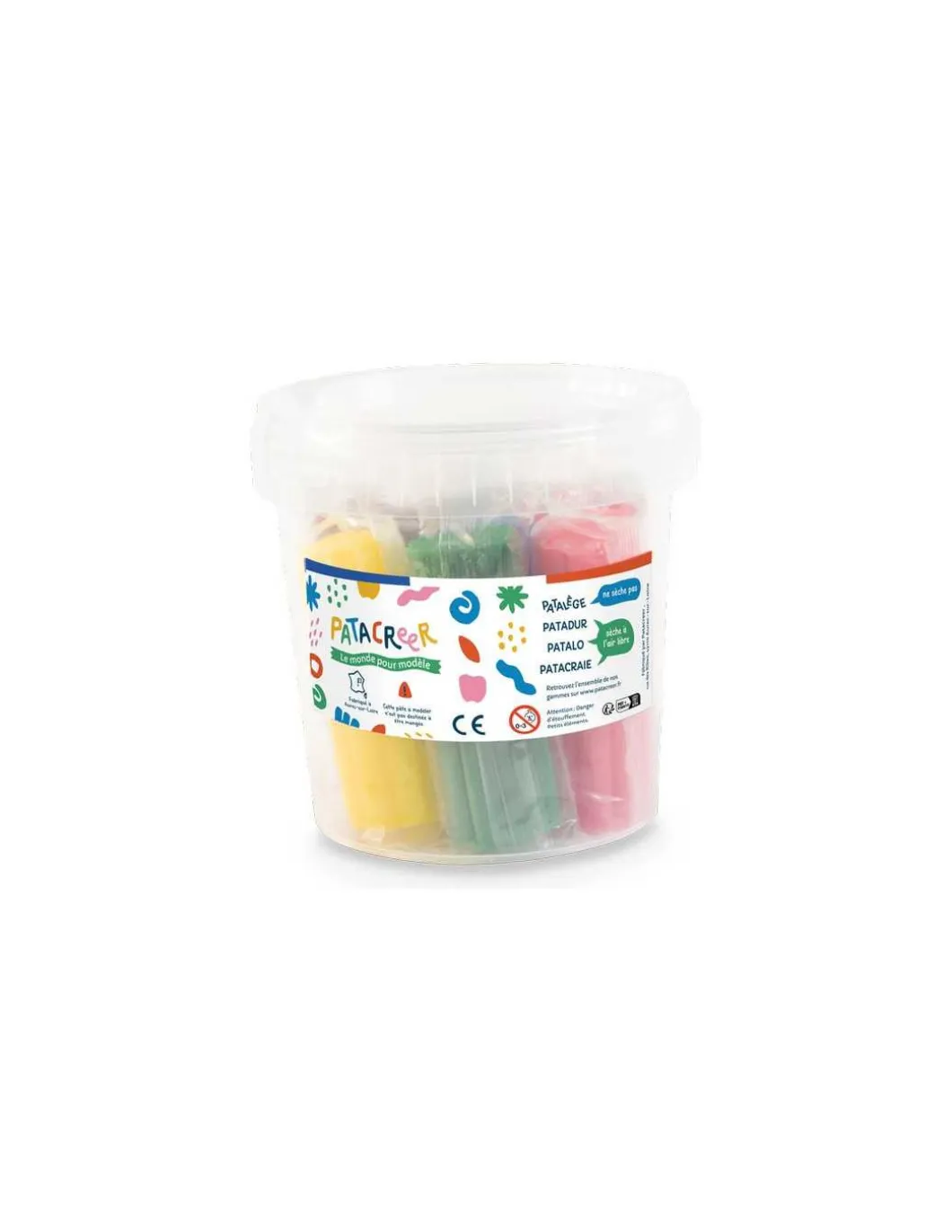 Seau Patalège 7 couleurs - Patacréer