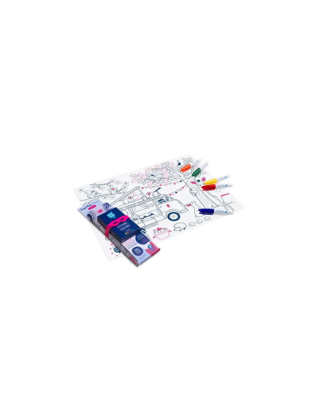 Set à colorier silicone Dream Van - Super Petit