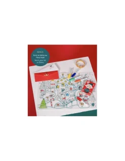 Set à colorier silicone Village de Noël - Super Petit