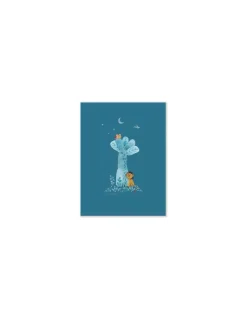 Set de 3 affiches Sous mon Baobab - Moulin Roty