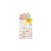 Set de 30 paires de boucles d'oreilles autocollantes Fleurs - Great Pretenders