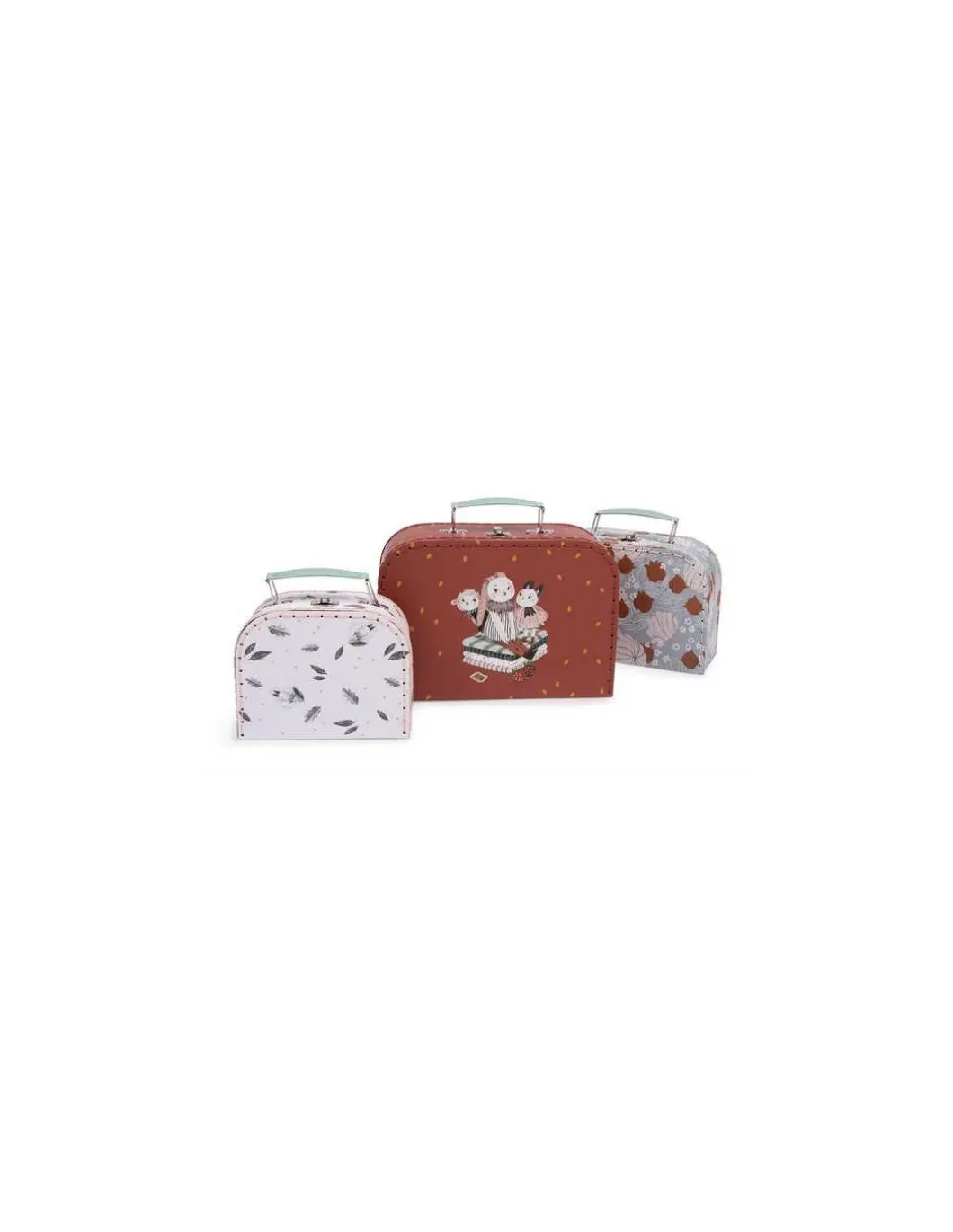 Set de 3 valises Après la pluie - Moulin Roty