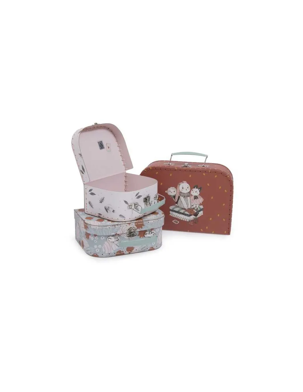 Set de 3 valises Après la pluie - Moulin Roty