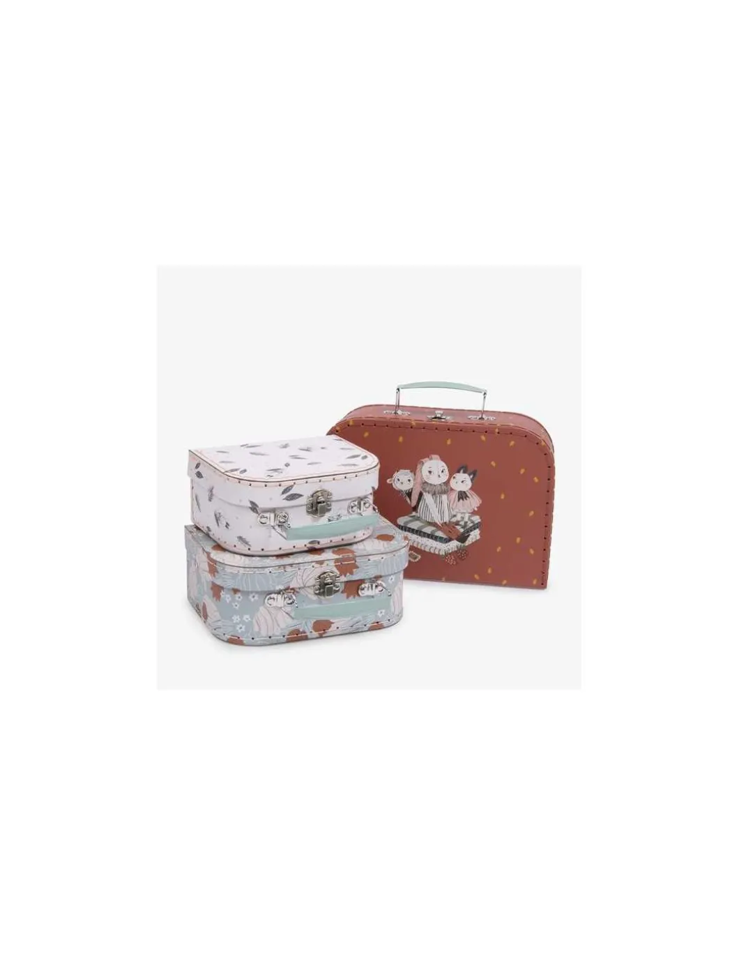 Set de 3 valises Après la pluie - Moulin Roty