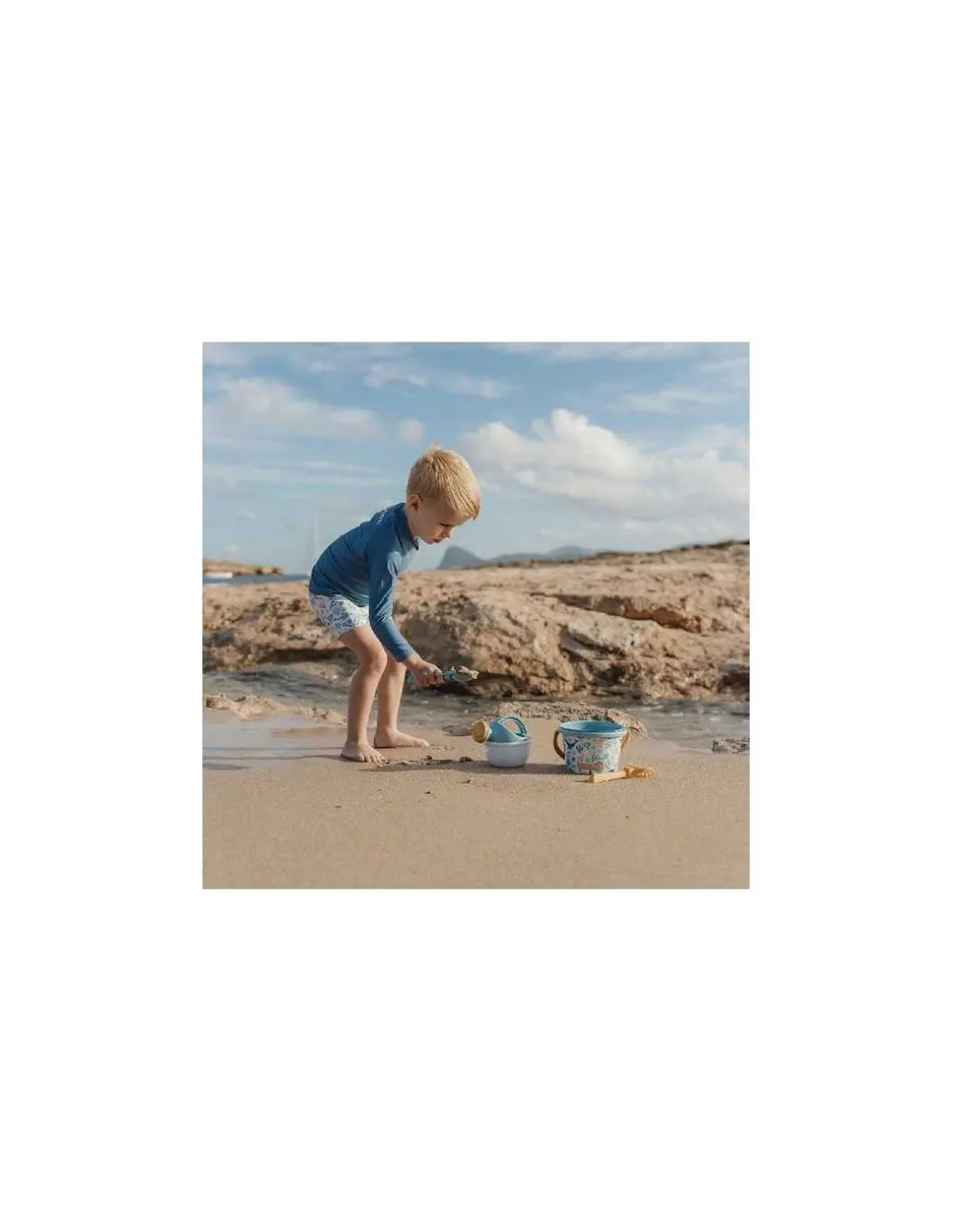 Set de plage bleu - Little Dutch