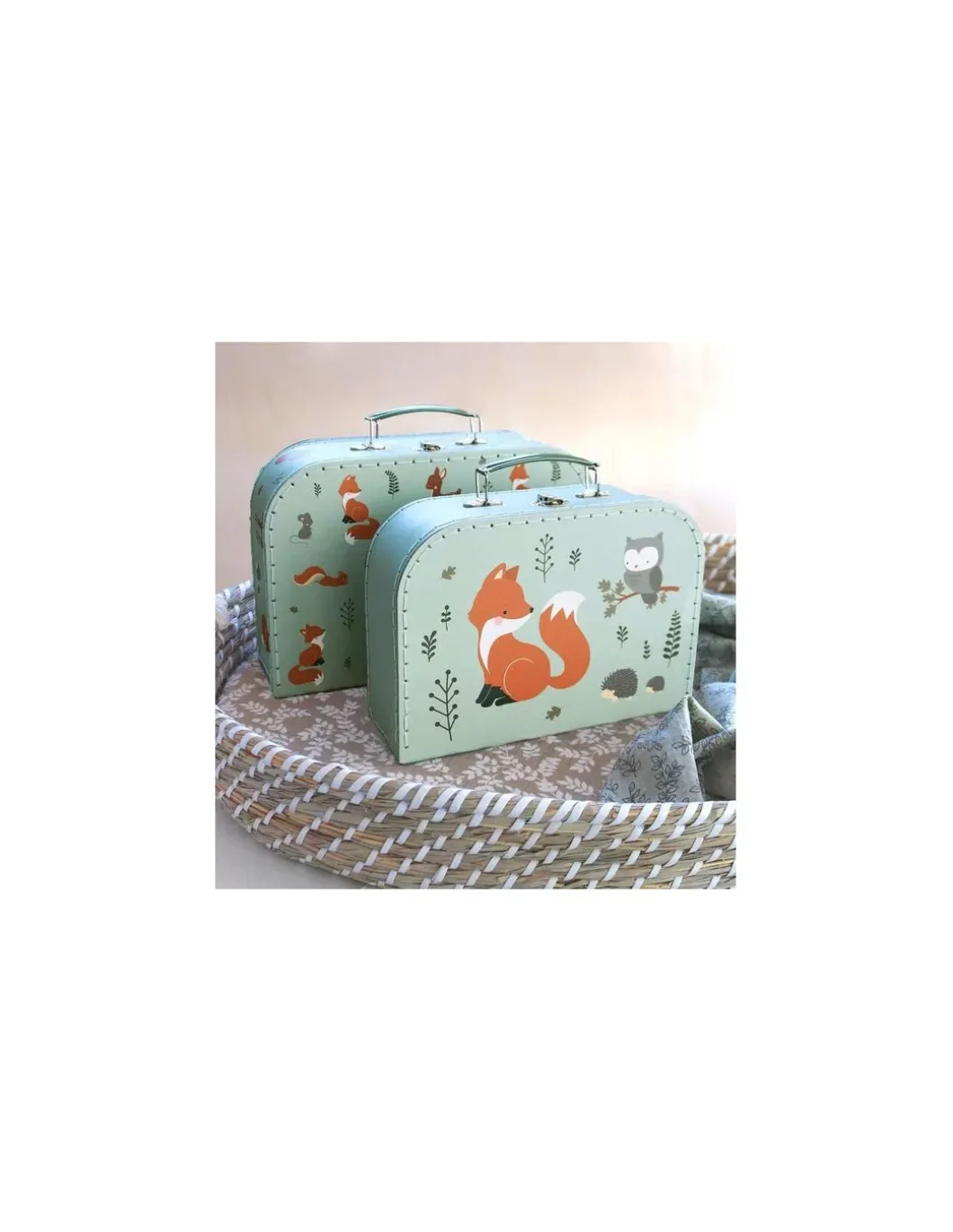 Set de valises amis de la forêt - A Little Lovely Company