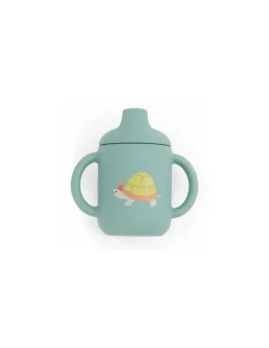 Set vaisselle silicone Trois Petits Lapins - Moulin Roty