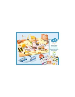 Stickers à relever Véhicules - Djeco