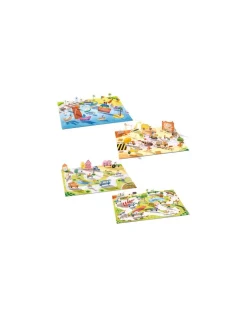 Stickers à relever Véhicules - Djeco