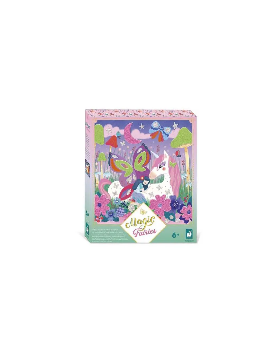 Stickers et sable phosphorescent Magic Fairies - Janod