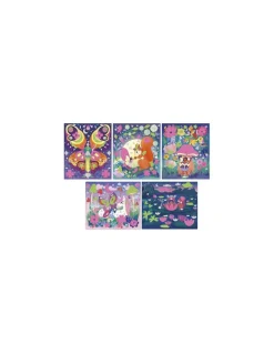 Stickers et sable phosphorescent Magic Fairies - Janod