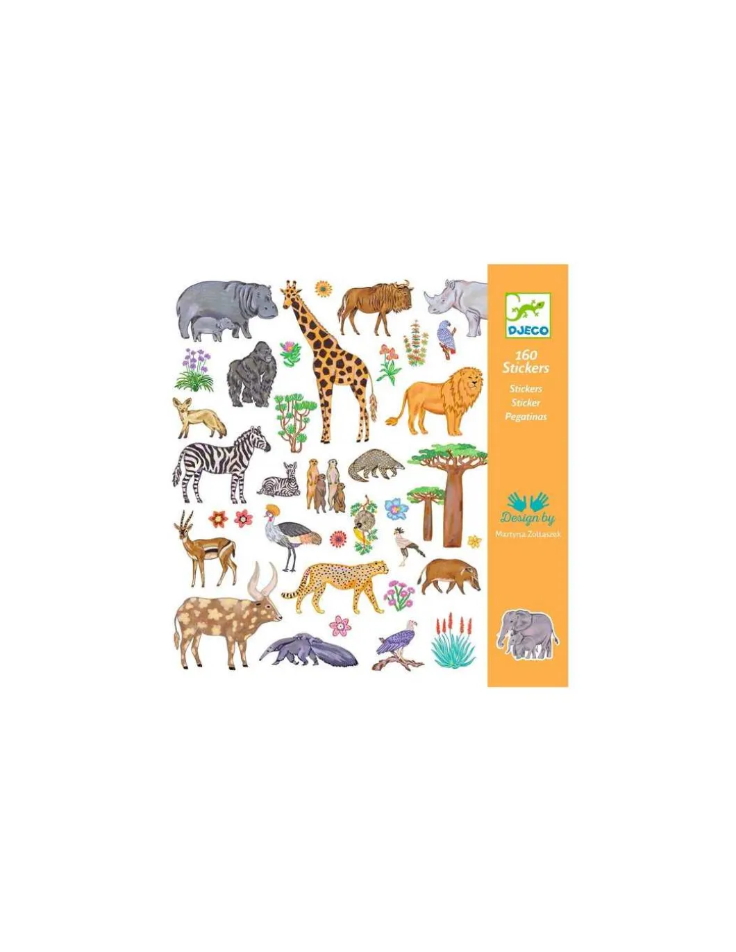 Stickers Kenya - Djeco