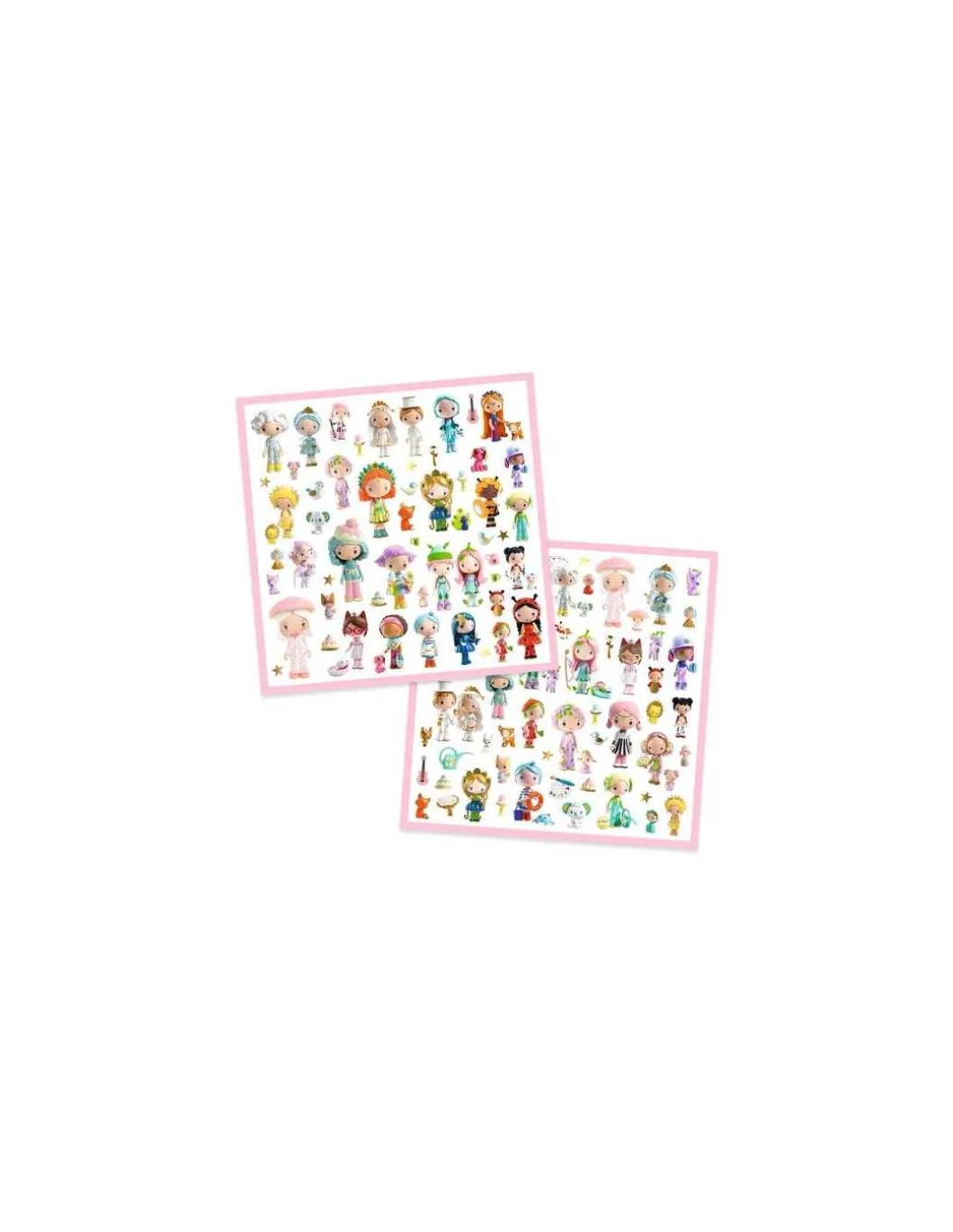 Stickers Le Petit Monde des Tinyly - Djeco