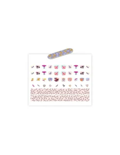 Stickers pour les ongles Plumes - Djeco