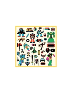 Stickers Robots - Djeco