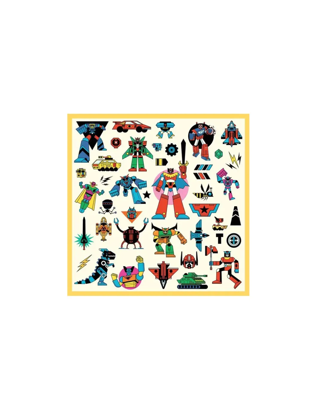 Stickers Robots - Djeco