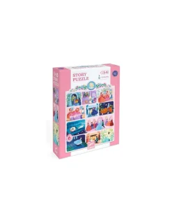 Story puzzle Cendrillon 54 pièces - Djeco