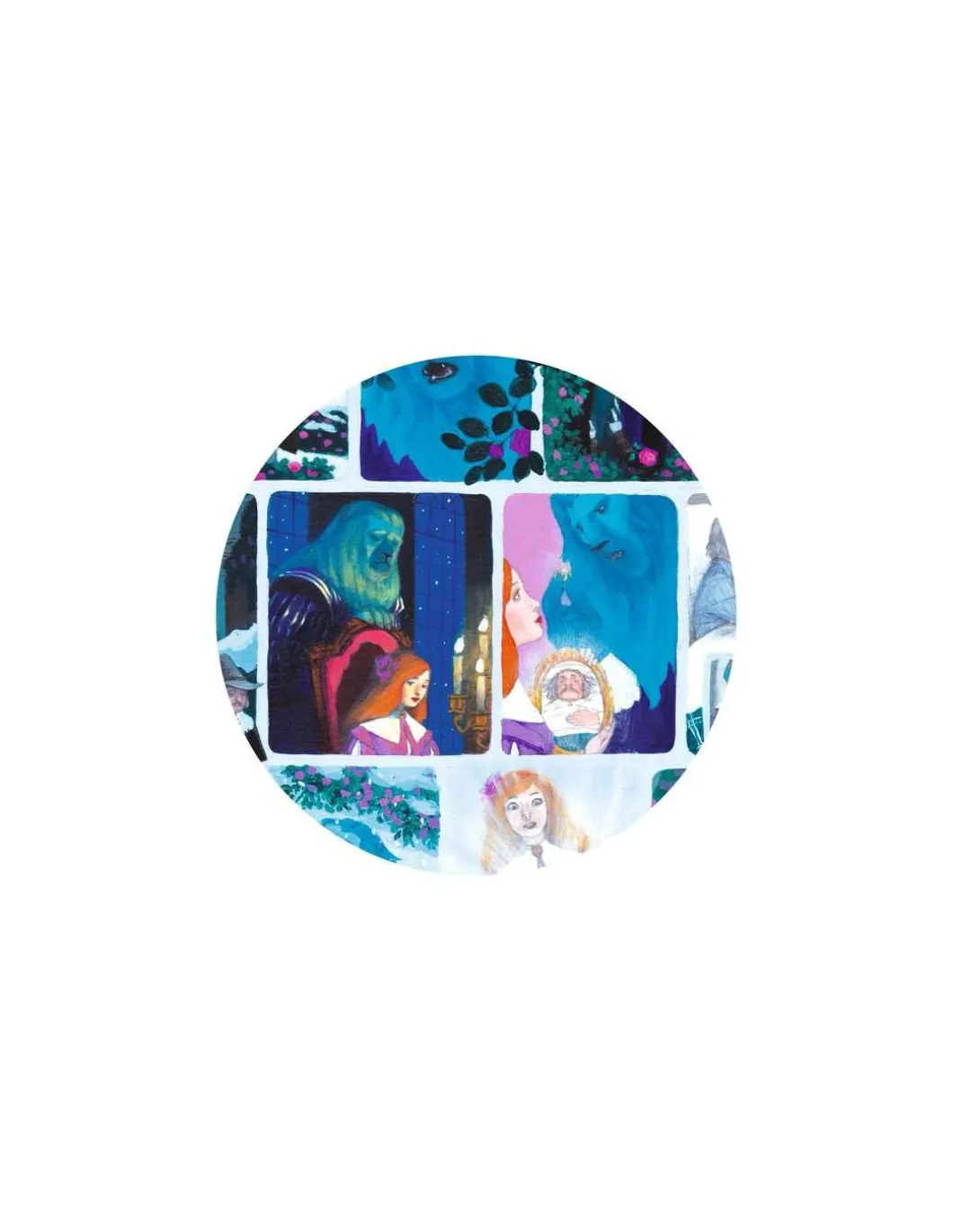 Story puzzle La Belle et la Bête 100 pièces - Djeco