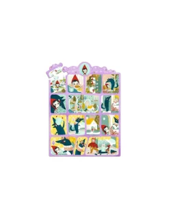 Story puzzle Le Petit Chaperon rouge 35 pièces - Djeco