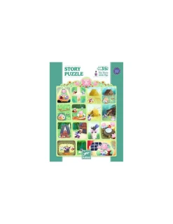 Story puzzle Les Trois Petits Cochons 35 pièces - Djeco