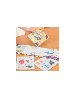 Super stickers Animaux sauvages - Poppik