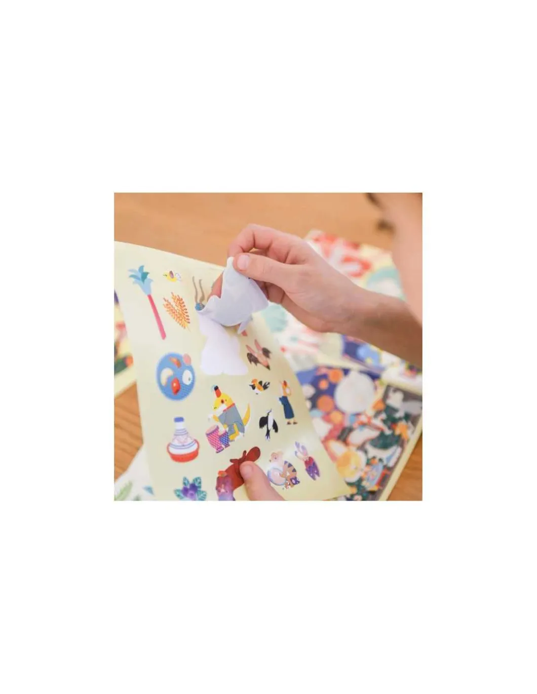 Super stickers Autour du monde - Poppik