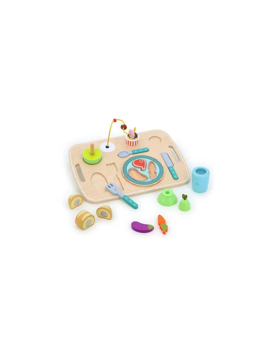 Tableau d'activités et d'éveil plateau repas - Vilac
