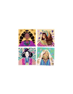 Tableaux à métalliser Parures précieuses - Djeco