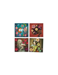 Tableaux en 3D Rock'n'Roses - Djeco