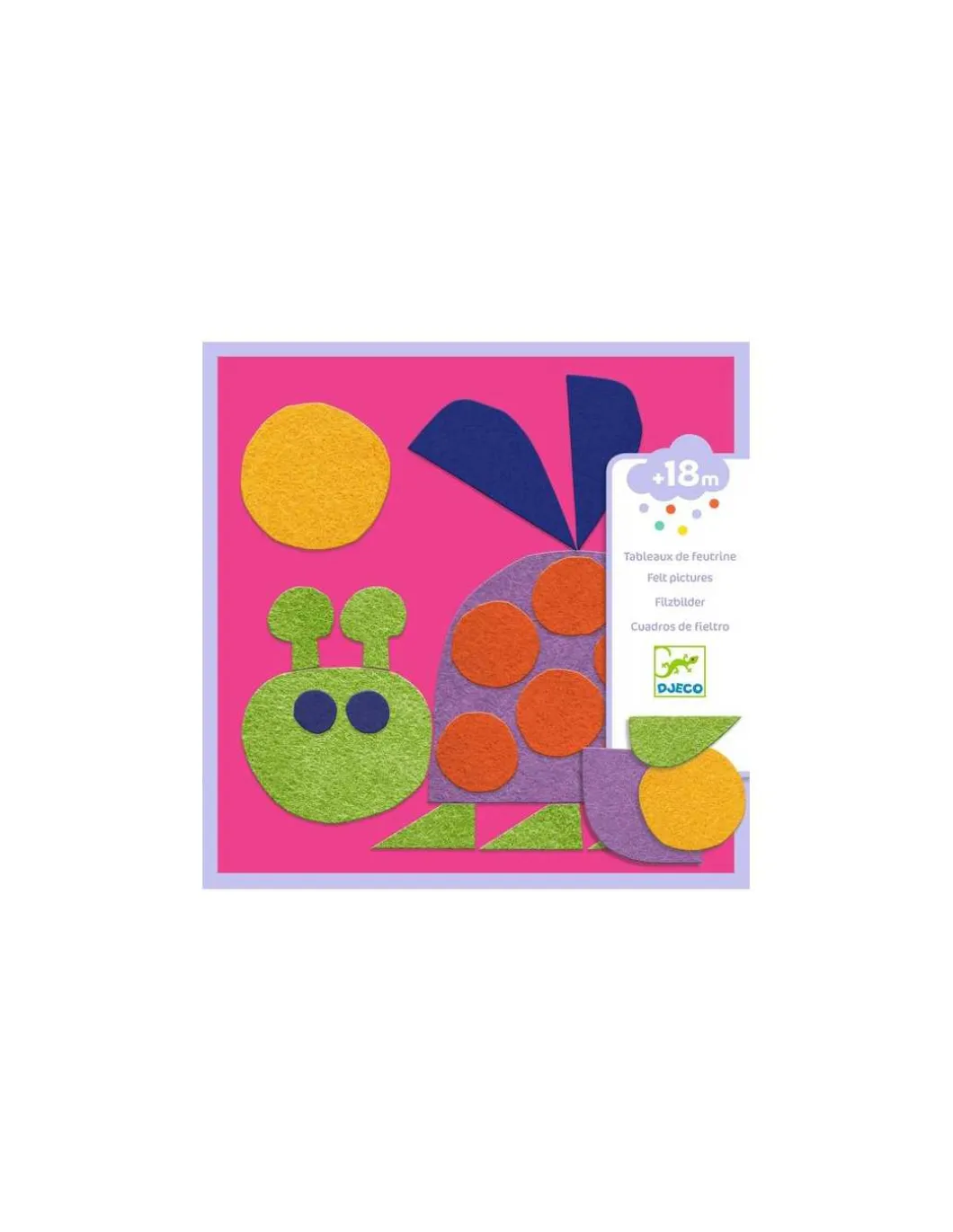 Tableaux en feutrine Petit doux - Djeco